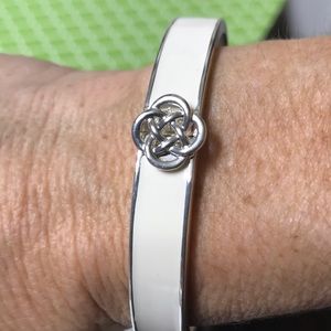 Stella & Dot Lindsey Bangle-white